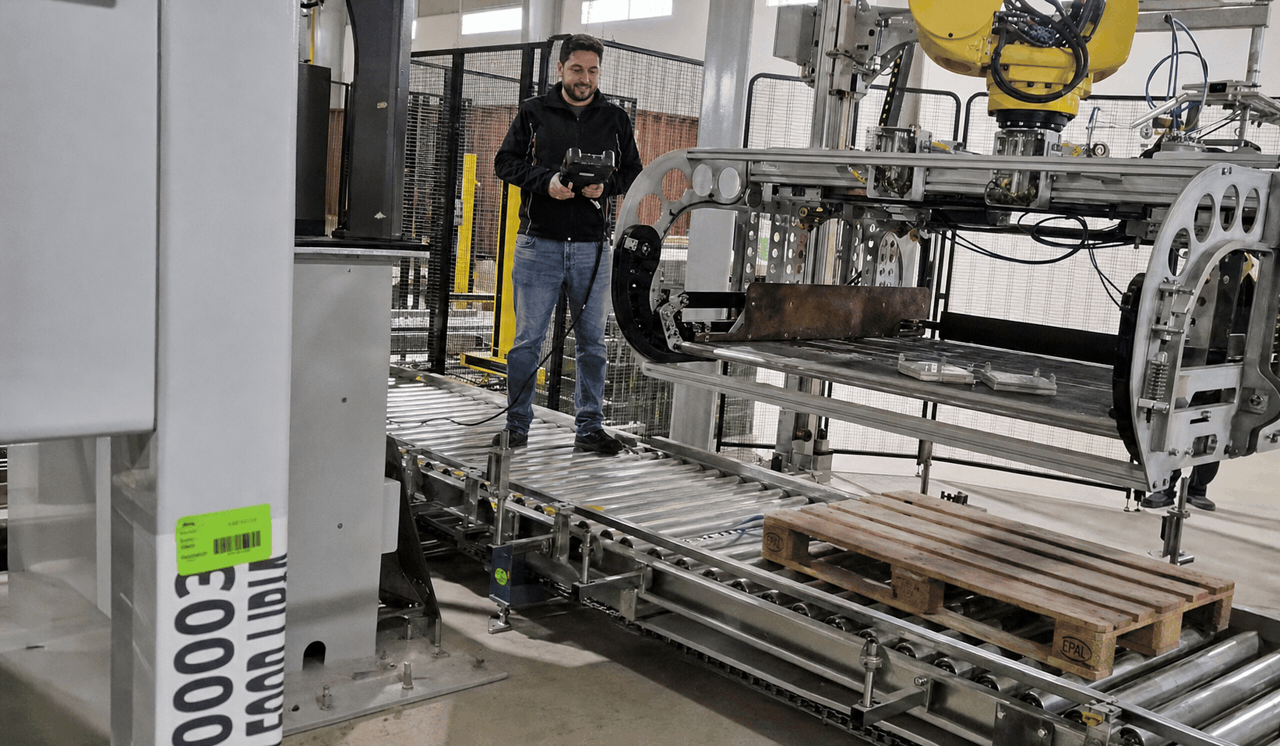 Robot palettiseur FANUC — Libye